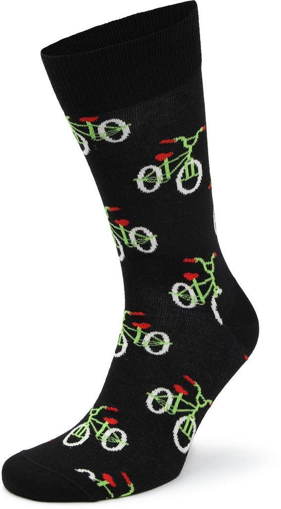 Happy Socks Sokken Trick Bike maat 41-46 Heren, Kleding | Heren, Sokken en Kousen, Zwart, Nieuw, Verzenden