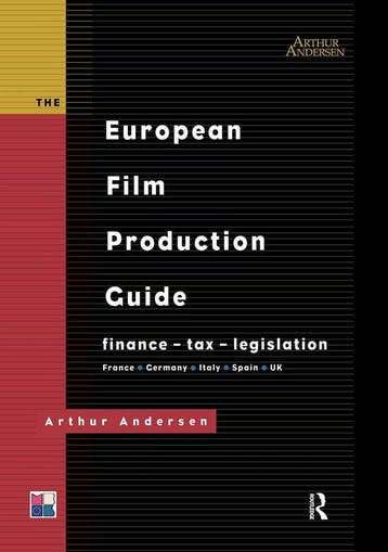 The European Film Production Guide 9780415136655, Verzenden, Gelezen, Arthur Andersen