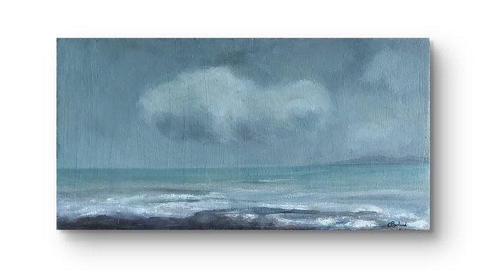 Cristina Paolini - Nuvole Basse, Antiquités & Art, Art | Peinture | Moderne