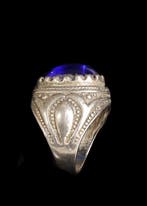 Style islamique ottoman/bedouin métal argenté Bague avec