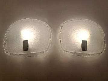 Wandlamp (2) - Muranoglas, Antiek en Kunst