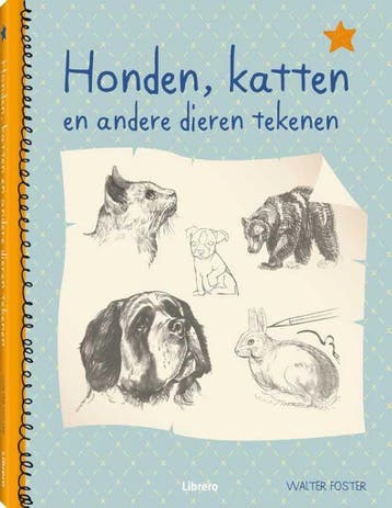 Honden, katten en andere dieren tekenen 9789089985262, Verzenden, Zo goed als nieuw, Walter Foster