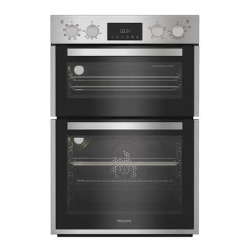 Hotpoint Inbouw Dubbele Oven DIH-82D-IX 89cm - Zilver, Ophalen of Verzenden