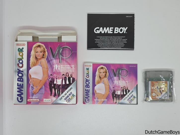 Gameboy Color - VIP - Starring Pamela Anderson - EUR, Games en Spelcomputers, Games | Nintendo Game Boy, Gebruikt, Verzenden