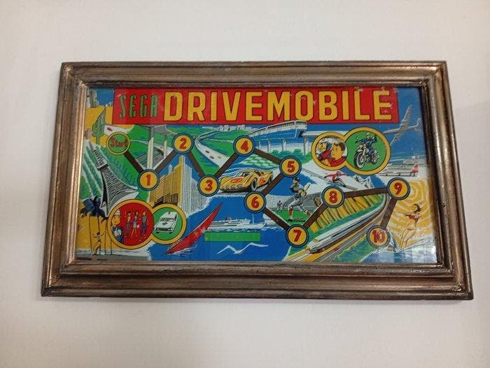 Sega - Drive mobile 1968 - Vetrofania cabinato Sega, Games en Spelcomputers, Spelcomputers | Overige Accessoires