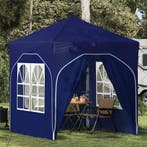 vidaXL Pop-up Feesttent 192 x 192 x 245 cm Blauw, Verzenden, Nieuw