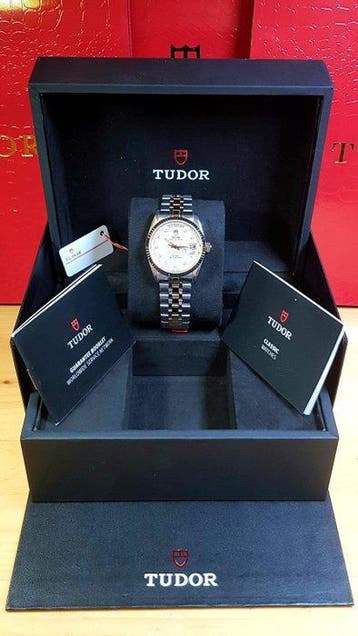 Tudor - Prince Date+Day - Silver Diamond Linen Dial - 36mm