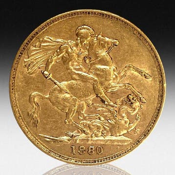 Verenigd Koninkrijk. Victoria. Sovereign 1880