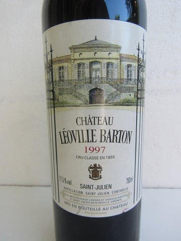 1997 Château Léoville Barton - Bordeaux, Saint-Julien 2ème