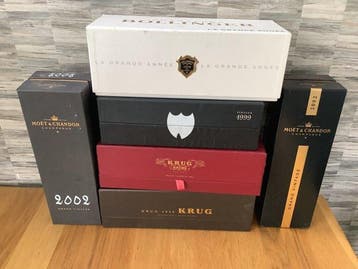 Krug, Dom Pérignon, Bollinger, Moët & Chandon - Capsules à, Antiek en Kunst