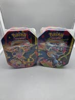 Pokémon Box - 2 Charizard X and Y tins - Scarlet & Violet, Hobby en Vrije tijd, Nieuw