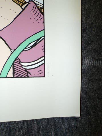 Moebius - Le Baiser - E.A - 1 zeefdruk - Beperkte oplage, Boeken, Nieuw