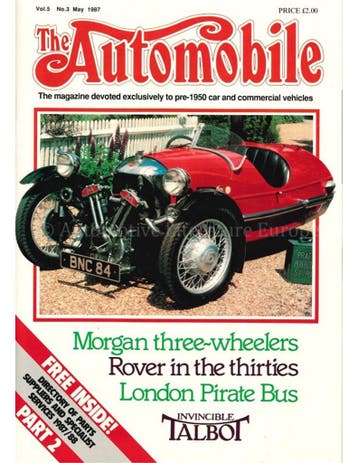 1987 THE AUTOMOBILE MAGAZINE 03, Livres