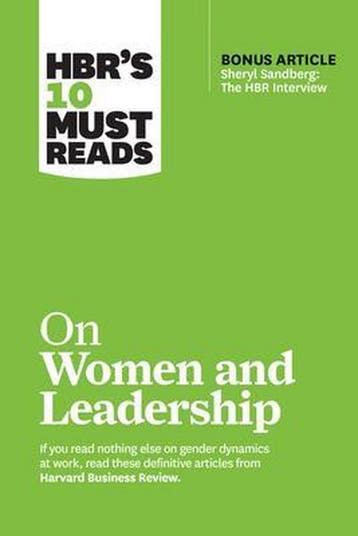 HBRs 10 Must Reads on Women and Leadership (with bonus, Verzenden, Harvard Business Review
