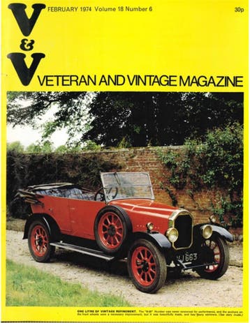 1974 VETERAN AND VINTAGE MAGAZINE 6 ENGELS, Ophalen of Verzenden, Nieuw