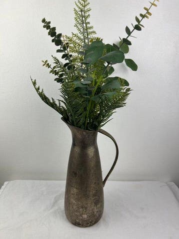 Vase - Étain, Metal argenté - Pichet