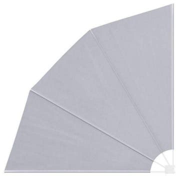 Brise-vue 210x210cm Gris - Seconde chance, remise 44%, Jardin & Terrasse, Verzenden
