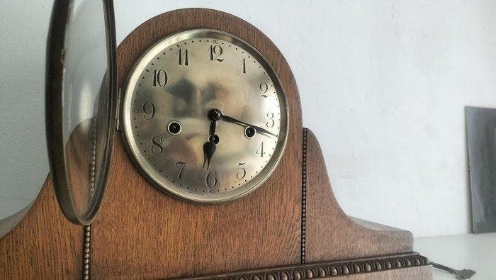 Pendule Westminster - type Napoléon - Art déco - Horloge de, Antiquités & Art, Antiquités | Horloges