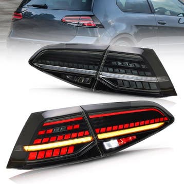 Facelift Dynamische LED Achterlichten voor Volkswagen Golf 7, Ophalen of Verzenden
