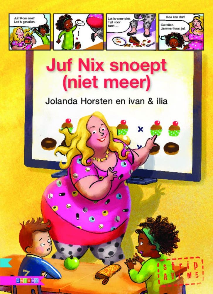Juf Nix snoept (niet meer) / AVI strip 9789048731763, Boeken, Kinderboeken | Jeugd | onder 10 jaar, Zo goed als nieuw, Verzenden