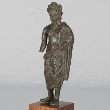 Keltisch of Gallo-Romaans Bronzen grote figuur van een