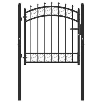vidaXL Tuinpoorten EMMEN 104 x 97 cm Vergrendelbaar, Verzenden, Nieuw