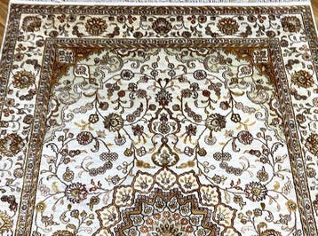 Isphahan - Vloerkleed - 182 cm - 122 cm - Prachtige luxe, Nieuw