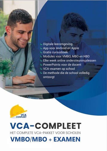 VCA compleet VMBO/MBO met VCA-examen / VCA compleet / 1-E, Verzenden, Zo goed als nieuw, Astrid Verschoor