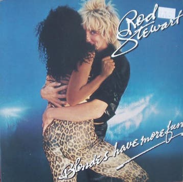 Rod Stewart - Blondes Have More Fun, Verzenden, Gebruikt