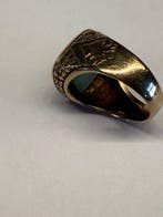 Ring - 14 karaat Geel goud Spinel, Nieuw