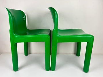 Kartell - Carlo Bartoli - Stoel (2) - 4875 - Polypropyleen