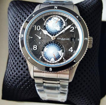 Montblanc - GEOSPHERE 1858 - 0 Oxygen - The 8000 - Worldtime, Nieuw