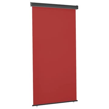 vidaXL Balkonscherm 125x250 cm rood, Verzenden, Nieuw