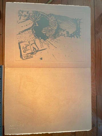 Salvador Dali (1904-1989) - Pedro calderon de la Barca (La, Antiquités & Art