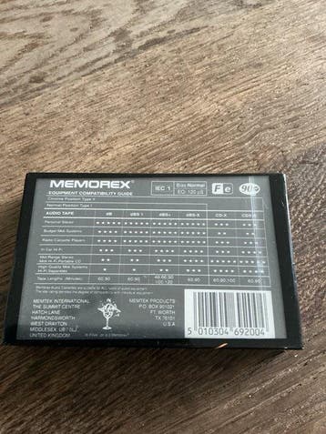 Sony, Philips, Memorex - Memorex DB c90 en Db C 60 - Philips