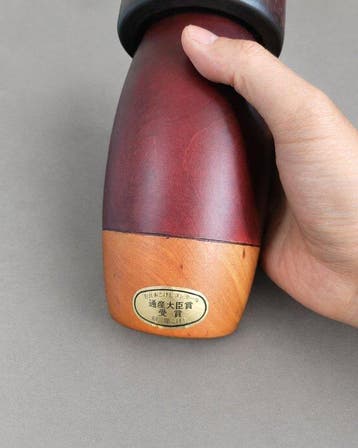 Kokeshi créative Han Tsubaki - Bois - Usaburo - Japon -, Antiquités & Art