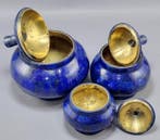 Lapis Lazuli Edelsteen potten - Hoogte: 123 mm - Breedte: