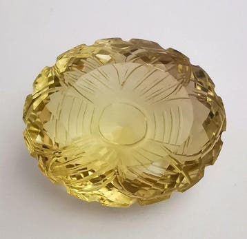 Zonder minimumprijs - 1 pcs Geel Citrien - 71.12 ct -, Nieuw
