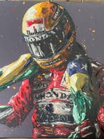 Mclaren - Ayrton Senna - Schilderij