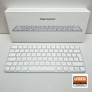 Apple Magic Keyboard Wit Toetsenbord - A3203, Computers en Software, Verzenden, Gebruikt