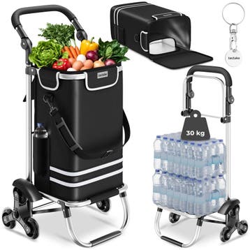 Boodschappentrolley Shopper, 3-in-1, opklapbaar, met koeltas, Verzenden, Nieuw