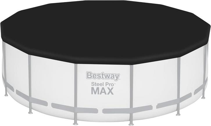 Bestway PVC-afdekzeil Ø 427 cm, zwart, rond, Maison & Meubles, Accessoires pour la Maison | Autre, Envoi