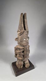 Standbeeld van hout - Igbo - Nigeria (Zonder minimumprijs), Antiek en Kunst