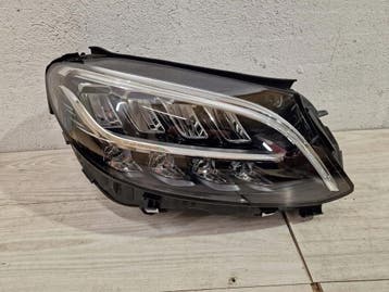 Rechter koplamp Mercedes W205 Lift Full LED, Autos : Pièces & Accessoires, Éclairage, Verzenden