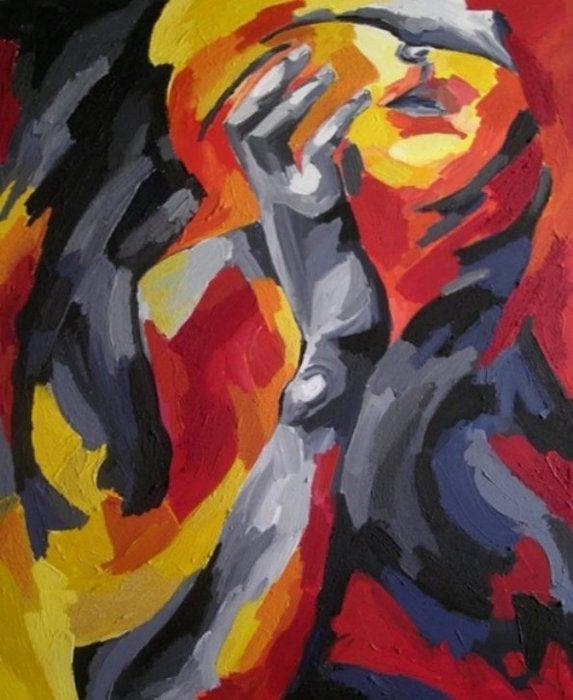 Isabella Bruno Ysbel - Il Respiro, Antiek en Kunst, Kunst | Schilderijen | Modern