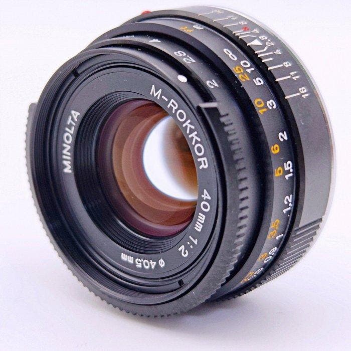 Minolta M-Rokkor 2/40mm - CLA´d 2026 | Cameralens, Verzamelen, Foto-apparatuur en Filmapparatuur