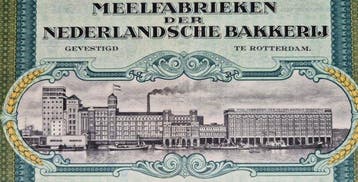 Nederland. 50 Gulden - 1939 Meelfabrieken der Nederlandsche