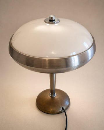 Lamp - Opaline glas - Lampada space age 70