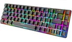 2dekans | T8 RGB Mechanisch 68Keys gaming toetsenbord -, Informatique & Logiciels, Claviers, Ophalen of Verzenden