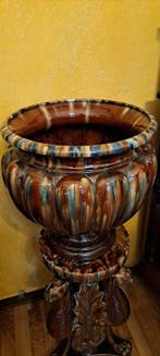 Clément Massier - Vaas - Majolica, Antiek en Kunst